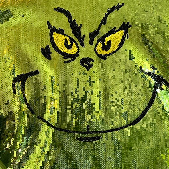 NWOT Queen of Sparkles the Grinch Sweatshirt - Picture 2 of 3
